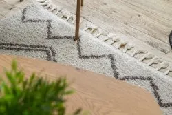 Teppich BERBER ASILA B5970 sahne / braun Franse berber marokkanisch shaggy zottig