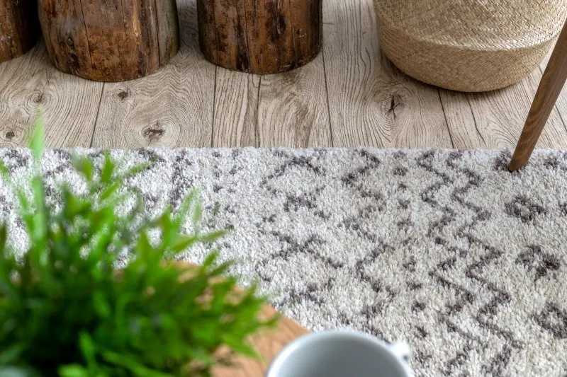 Teppich BERBER RABAT G0526 sahne / braun Franse berber marokkanisch shaggy zottig