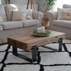 Teppich BERBER CROSS weiß Franse berber marokkanisch shaggy zottig