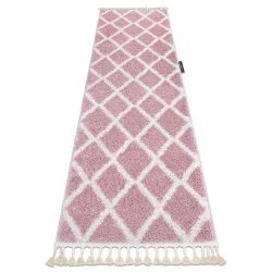 Teppich, Läufer BERBER TROIK rosa - in die Küche, Halle, Korridor