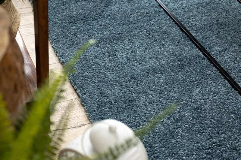 Teppich BERBER 9000 blau Franse berber marokkanisch shaggy