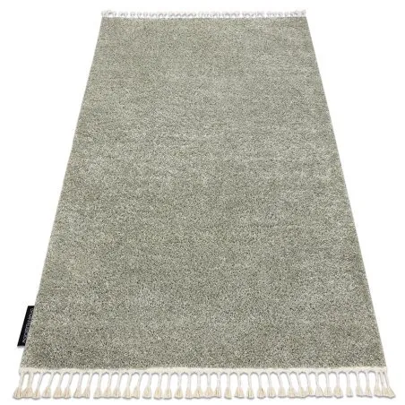 Teppich BERBER 9000 grün Franse berber marokkanisch shaggy