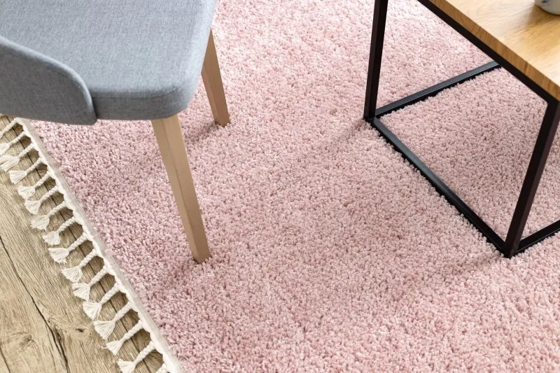 Teppich BERBER 9000 rosa Franse berber marokkanisch shaggy