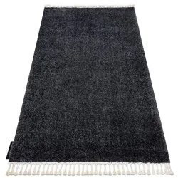 Teppich BERBER grau Franse berber marokkanisch shaggy