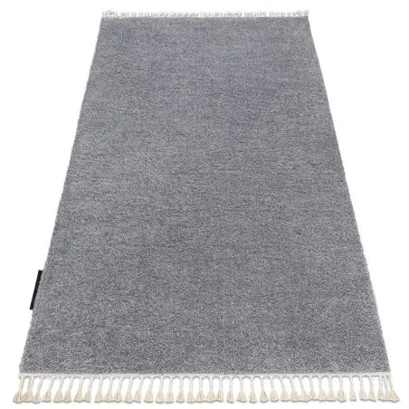 Teppich BERBER 9000 hellgrau Franse berber marokkanisch shaggy