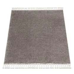 Teppich BERBER quadratisch braun Franse berber marokkanisch shaggy