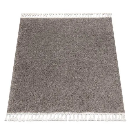 Teppich BERBER quadratisch 9000 braun Franse berber marokkanisch shaggy
