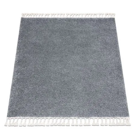 Teppich BERBER quadratisch 9000 grau Franse berber marokkanisch shaggy
