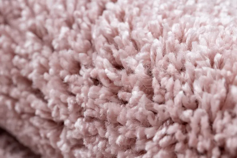Teppich BERBER quadratisch 9000 rosa Franse berber marokkanisch shaggy