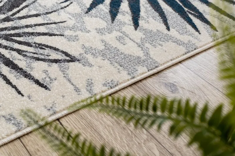 Teppich HEOS 78561 creme / blau URWALD