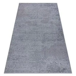 Teppich HEOS silber / rosa LINIEN