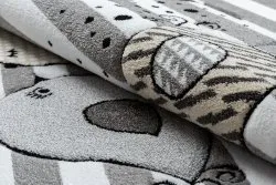 Kinderteppich PETIT VÖGEL grau