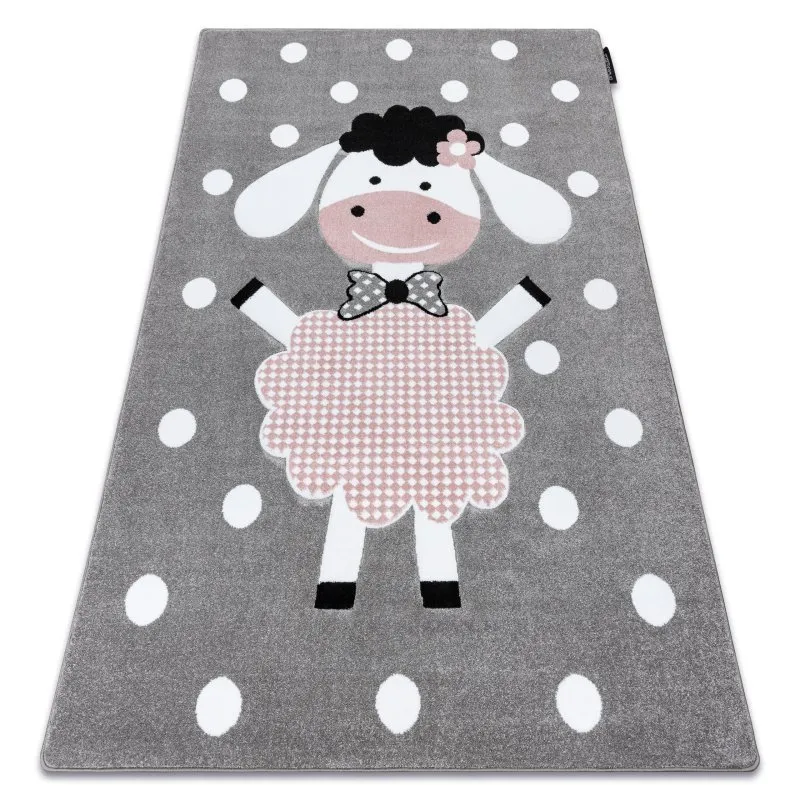 Kinderteppich PETIT DOLLY Schaf grau