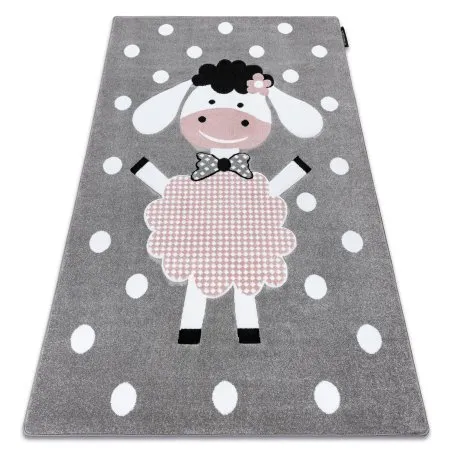 Kinderteppich PETIT DOLLY Schaf grau