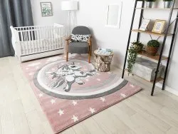 Kinderteppich PETIT PONY rosa