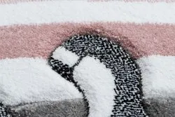 Kinderteppich PETIT PONY Kreis grau