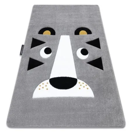 Kinderteppich PETIT LION LÖWE grau