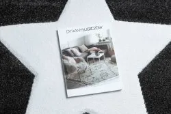 Kinderteppich PETIT STAR STERNE grau