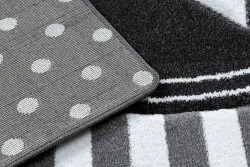 Kinderteppich PETIT STAR STERNE grau