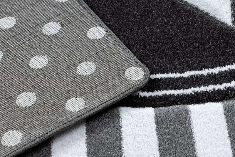 Kinderteppich PETIT STAR STERNE grau