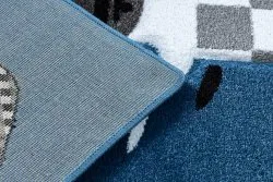 Kinderteppich PETIT RACE FORMULA 1 BOLID AUTO blau