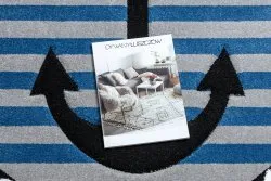 Kinderteppich PETIT MARINE ANKER MEER blau