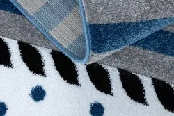 Kinderteppich PETIT MARINE ANKER MEER blau