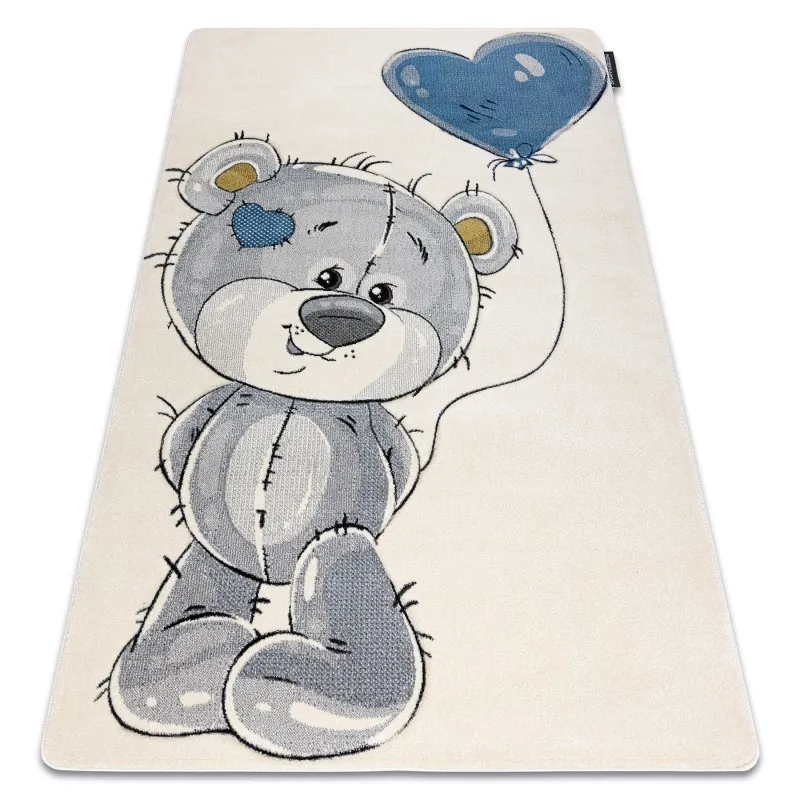 Kinderteppich PETIT TEDDY Teddybär sahne