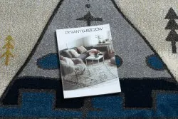 Kinderteppich PETIT TIPI grau
