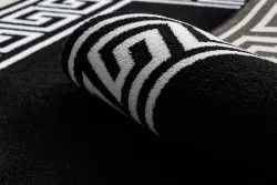 Teppich HAMPTON Grecos schwarz