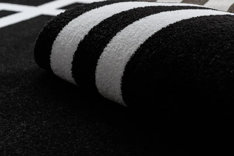 Teppich HAMPTON Lux schwarz