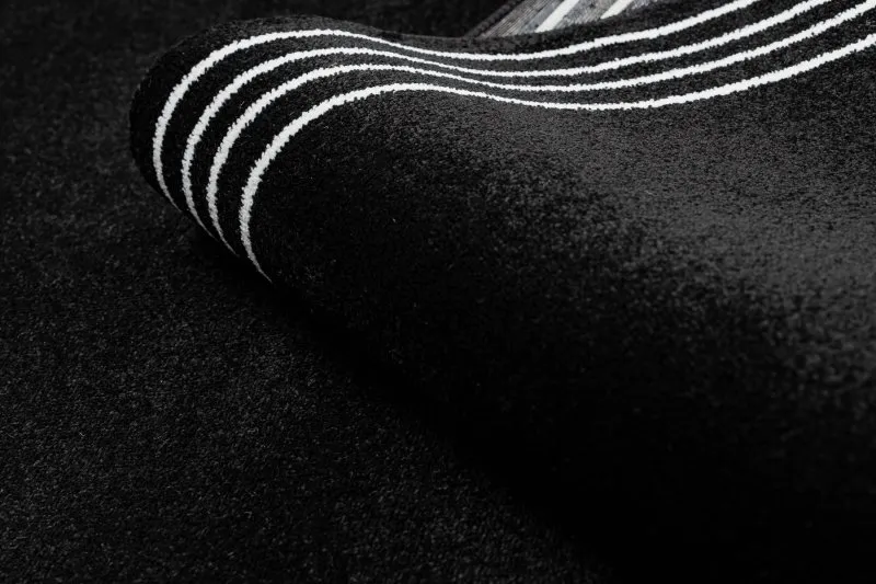 Teppich HAMPTON Chick Rahmen schwarz