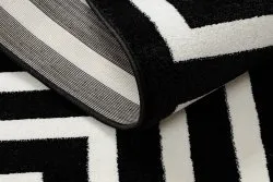 Teppich HAMPTON Rich griechisch schwarz