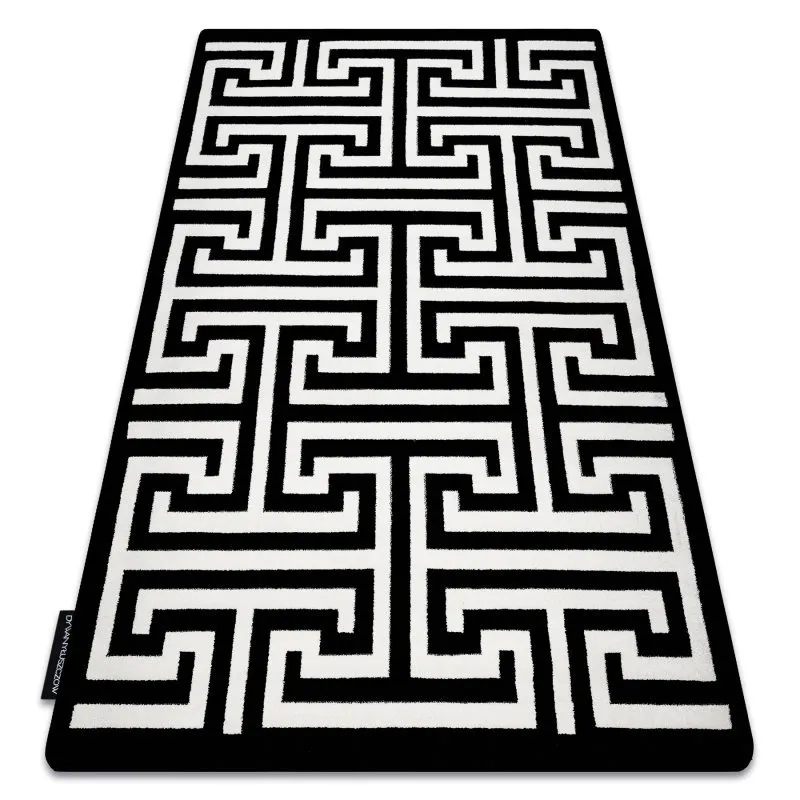 Teppich HAMPTON Crown schwarz