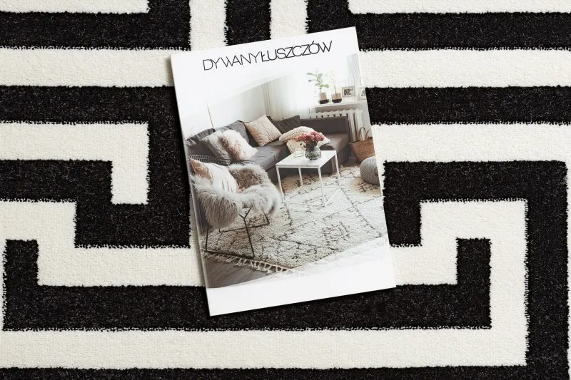 Teppich HAMPTON Crown schwarz