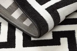 Teppich HAMPTON Crown schwarz