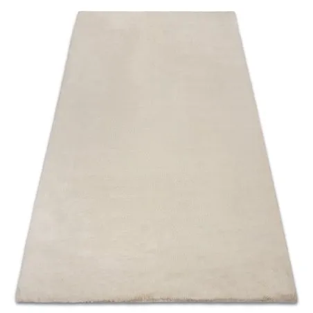Teppich BUNNY beige IMITATION VON KANINCHENPELZ