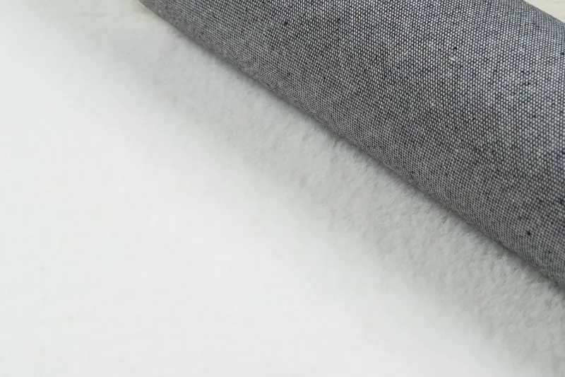 Teppich BUNNY weiß IMITATION VON KANINCHENPELZ