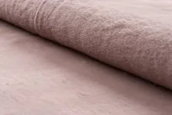 Teppich BUNNY Kreis rosa IMITATION VON KANINCHENPELZ