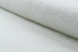 Teppich BUNNY Kreis weiß IMITATION VON KANINCHENPELZ