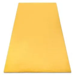 Teppich BUNNY gold IMITATION VON KANINCHENPELZ