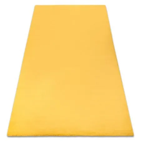 Teppich BUNNY gold IMITATION VON KANINCHENPELZ