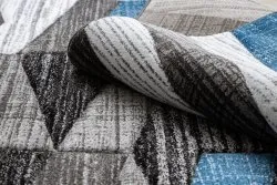 Teppich ALTER Bax Streifen blau