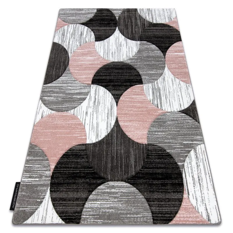 Teppich ALTER Geo Muscheln rosa