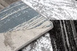 Teppich ALTER Nano Dreiecke blau