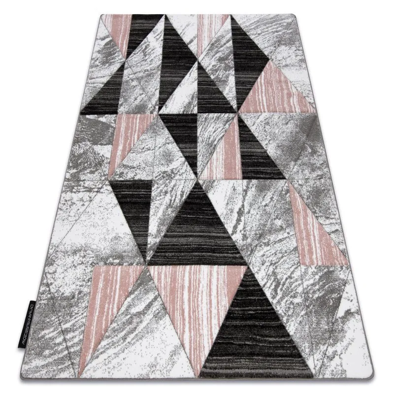 Teppich ALTER Nano Dreiecke rosa