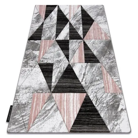 Teppich ALTER Nano Dreiecke rosa