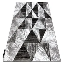 Teppich ALTER Nano Dreiecke grau