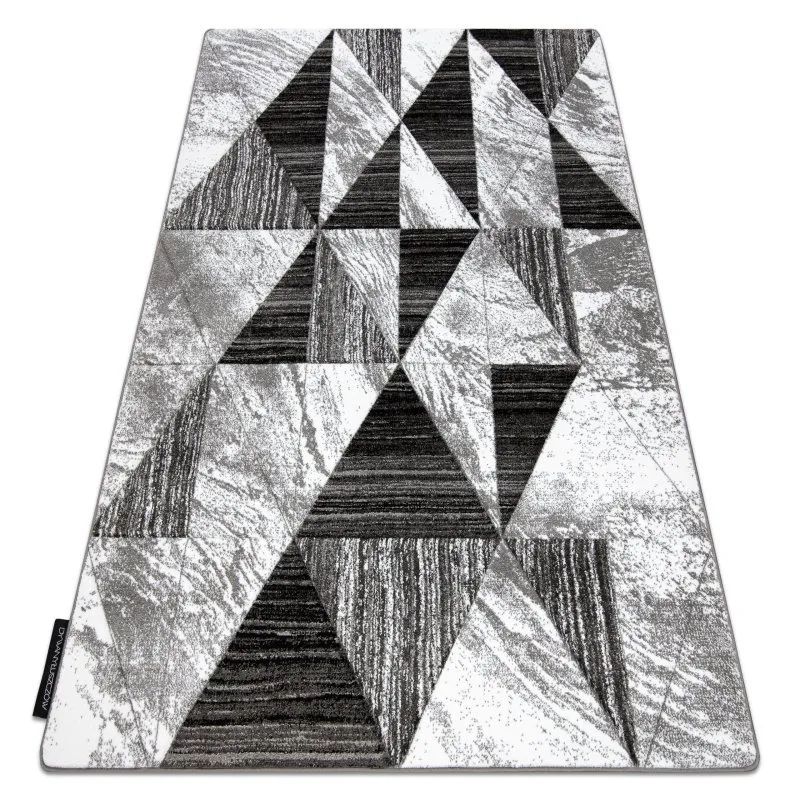 Teppich ALTER Nano Dreiecke grau