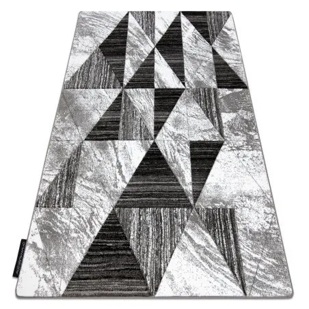 Teppich ALTER Nano Dreiecke grau